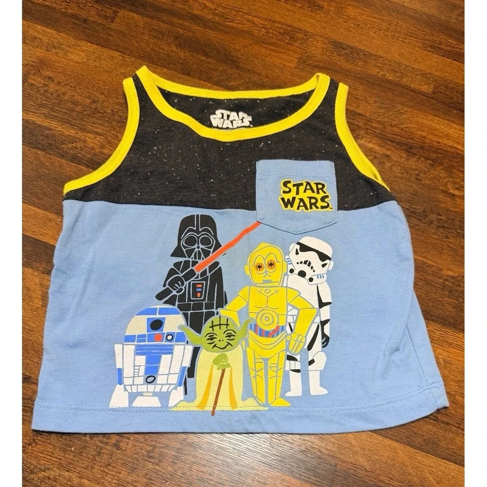 Star Wars toddler shirt lot size 12 months. Unisex